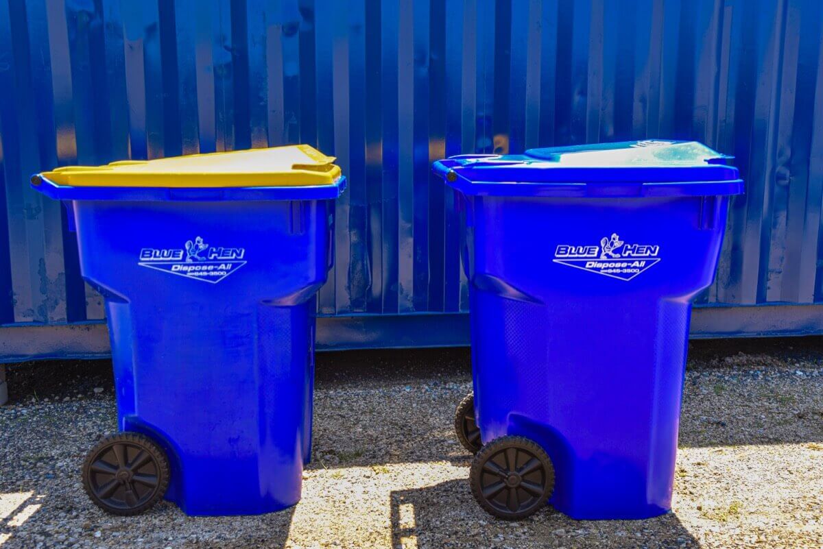 trash containers