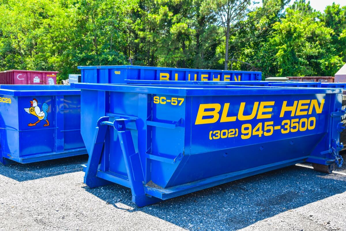 20 Yard Containers | Blue Hen Disposal