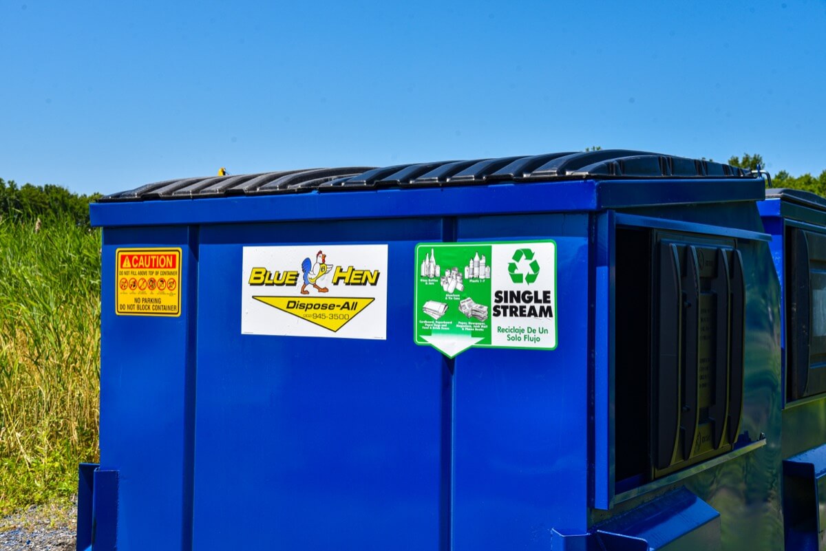 Front-load Containers | Blue Hen Disposal