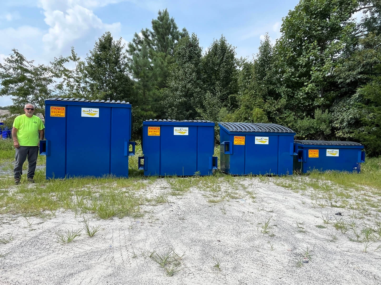 Front-load Containers | Blue Hen Disposal